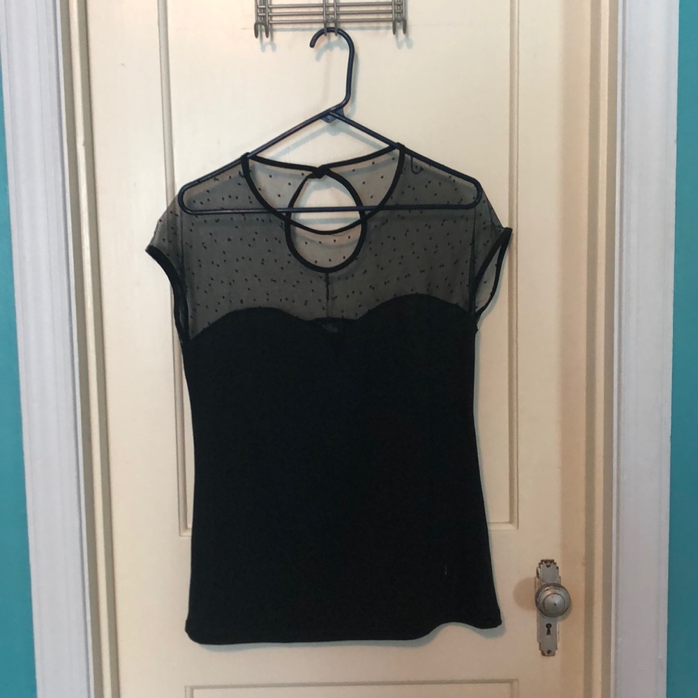 Rockysteady sweetheart black top